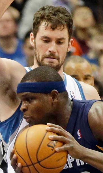 Randolph, Grizzlies top Love, Timberwolves